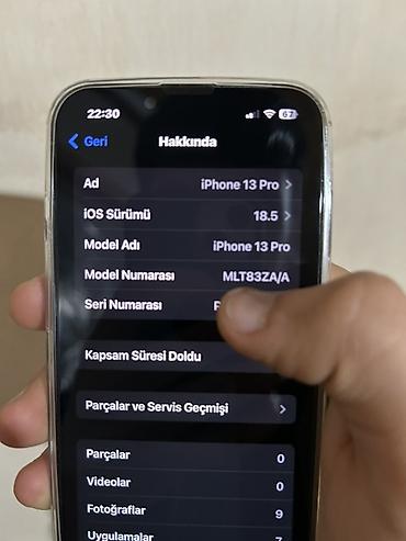 Apple iPhone: IPhone 13 Pro, 128 GB, Sierra Blue, Simsiz şarj, Face ID — 4