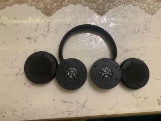 Mikrofonlar: Simsiz (Bluetooth) Qulaqcıqlar, rəng - Qara