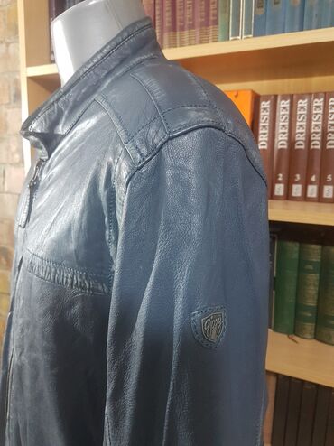 kozna jakna sa: Jakna 2XL (EU 44), bоја - Svetloplava
