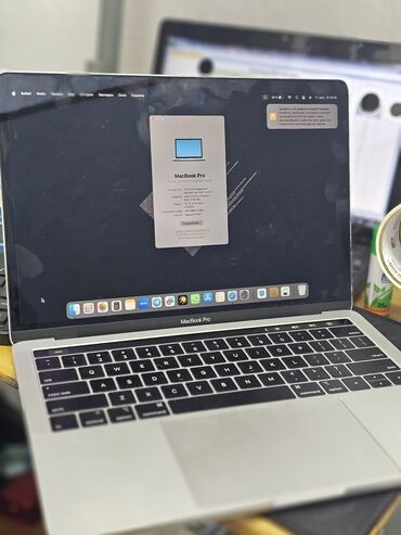 macbook 2019 цена: Ноутбук, Apple, 16 ГБ ОЭТ, Intel Core i5, 13.3 ", Колдонулган, Жумуш, окуу үчүн, эс тутум SSD