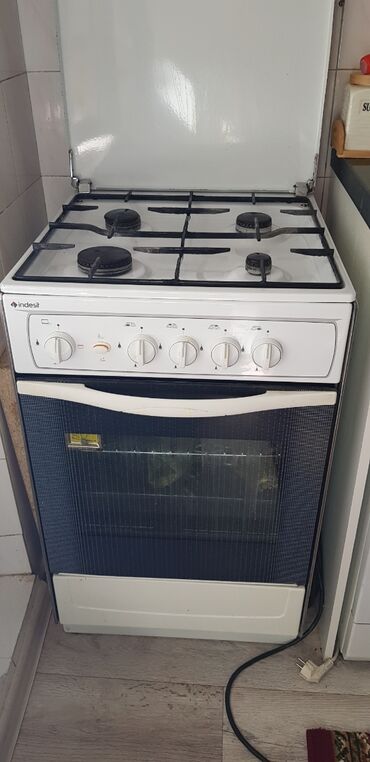 кухонные оборудование: Indesit, Газ, Механикалык, Полго орнотулма, Колдонулган, Толук төлөө