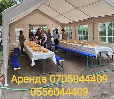 чон: Боз үйлөрдү ижаралоо, Каркасы Жыгач, 75 баш, Полу менен, Самоор, Үстөл — 8
