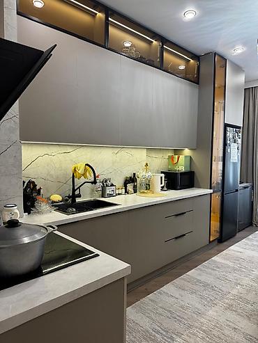 imak: 3 комнаты, 100 м², Асанбай мкр Элитка, 5 этаж, Евроремонт — 4
