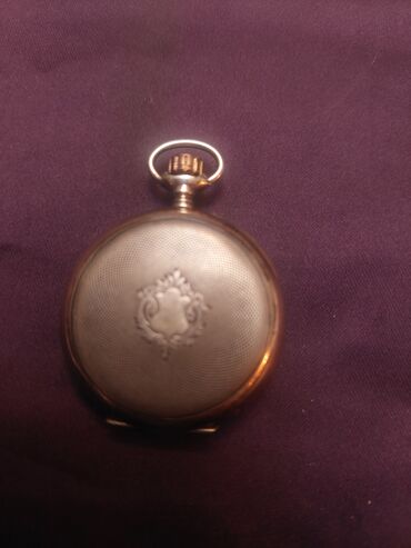 kohne saatlarin satisi: İsvec saatlari antik gümüş işlek veziyetde
