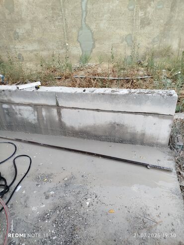 Beton işləri: Səssiz tozsuz səliqəli kəsim. Beton katlavan monolit kubik — 24