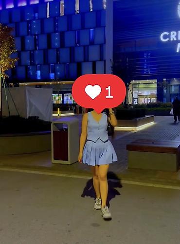 mango canta: Mavi rəngdə qadın geyim dəsti Cəmi 1 dəfə geyinilib - Stil: qolsuz — 3