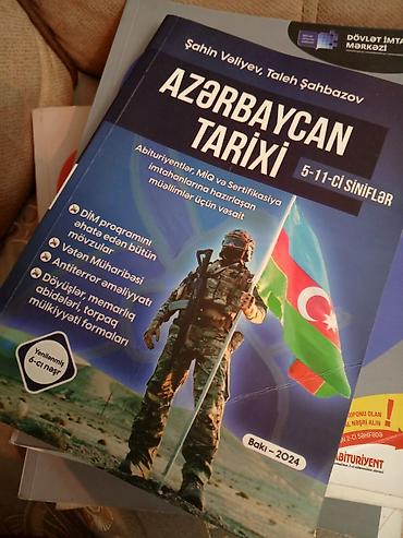 kamp cadiri: Azərbaycan Tarixi Testlər 5-ci sinif, DİM, 1-ci hissə, 2024 il — 2