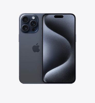 Apple iPhone: IPhone 15 Pro Max, 256 GB, Pacific Blue, Face ID