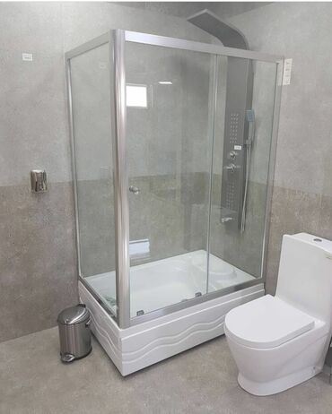 Duş kabinaları, arakəsmələr: Yeni Üstü açıq kabina, Künc üçün, Ödənişli çatdırılma -da lalafo.az — 12 Duş kabinaları, arakəsmələr: Yeni Üstü açıq kabina, Künc üçün, Ödənişli çatdırılma — 12