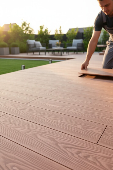 Террасная доска ДПК: Терасная доска ДПК Фассадный ДПК Заборный ДПК Террасное покрытие — 2