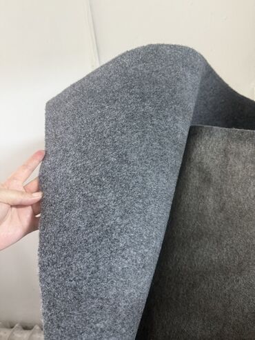 гилем буу: Серый войлочный/флокированный ковролин в рулоне - Материал: плотный