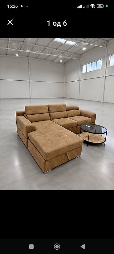Ugaone garniture: Premium ugaona garnitura POSITANO - Dimenzije: 295 x 235 cm - Tip — 7