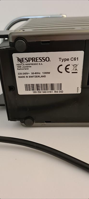 Aparati za kafu: ★ Prodajem Nespresso Nestle aparat za kafu Type C61 Made in — 9