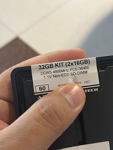 ucuz notbuk: A-TECH Premium Memory DDR5 SO-DIMM yaddaş dəsti - Tutum: 32GB KIT — 1