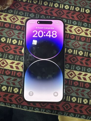 Apple iPhone: IPhone 14 Pro, 128 GB, Deep Purple