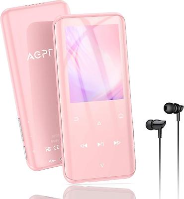 IPod i MP3-plejeri: MP3 plejer sa Bluetooth 5.2 i 32GB memorije (pink) – masivan prostor — 11