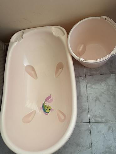 usag vannasi: Uşaq vannası və vedrə dəsti - Material: yüngül və davamlı plastik - — 2