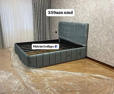 çarpay: Yeni, İkinəfərlik çarpayı, Bazasız, Matras ilə, Siyirməsiz — 1