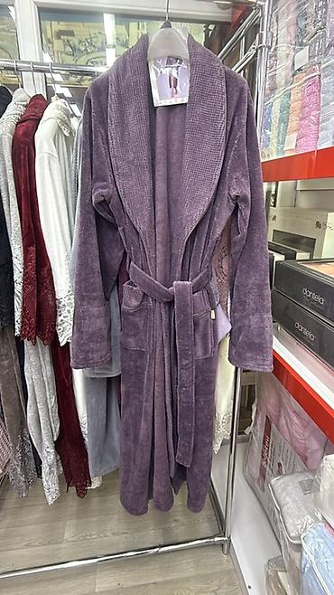 Халаты: Махровые халаты для дома и бани. - Модели: классические халаты с — 12