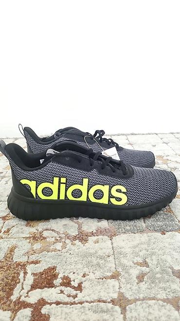 Кроссовки и спортивная обувь: Мужские кроссовки, 44, Adidas, Новый, цвет - Черный, Самовывоз, Платная доставка — 11