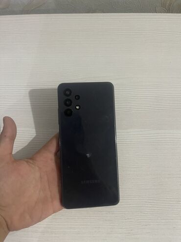 Adapterlər: Samsung Galaxy A32, rəng - Qara, Barmaq izi