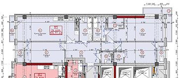 горам: 4 комнаты, 136 м², Азия Молл Элитка, 12 этаж, ПСО (под самоотделку) — 3
