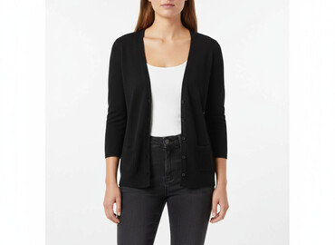 sweter w pandy: H&M, Kardigan damski, rozmiar L