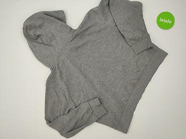bluza szara hm: H&M Basic, Bluza z kapturem damska, rozmiar M — 3
