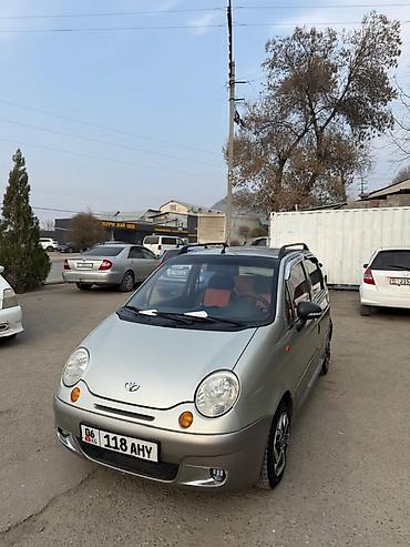 Daewoo: Daewoo Matiz: 2007 г., 0.1 л, Ручные, Бензин, Хэтчбэк — 1