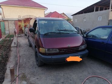 машина естима: Toyota Previa: 1991 г., 2.4 л, Механика, Газ, Минивэн