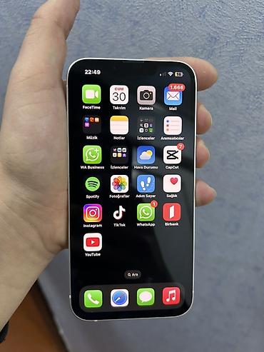Apple iPhone: IPhone 13, 128 GB, Ağ, Face ID — 2
