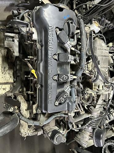 Детали двигателя и моторы в сборе: Двигатель Nissan QG18DE (Twin Cam 16V) - Бензиновый рядный — 1
