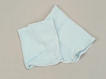 Tekstylia: Ręcznik 44 x 30, kolor - Błękitny, stan - Bardzo dobry