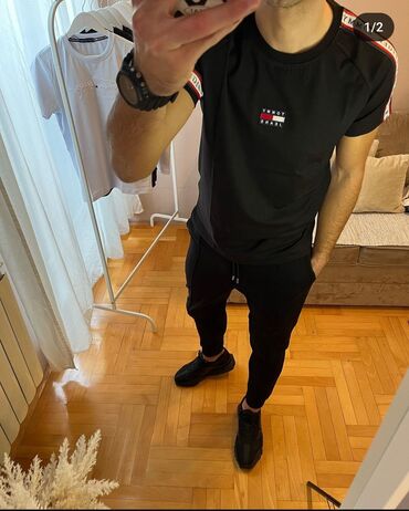 gucci majice: T-shirt Tommy Hilfiger, XL (EU 42), color - Black