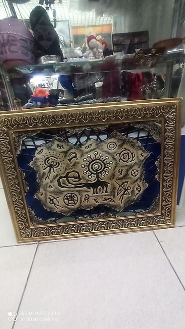 Картины: Декоративное панно для стен с изображением всадников на лошадях. Панно — 4