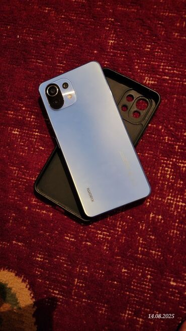 инструмент для ремонта телефона: Xiaomi, Mi 11 Lite, Б/у, 128 ГБ, цвет - Синий, 2 SIM
