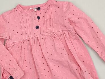 biala sukienka h: Dress, Coccodrillo, 9-12 months, condition - Perfect