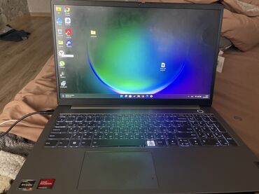 русификация бортовых компьютеров: Ноутбук, Lenovo, 16 ГБ ОЭТ, AMD Ryzen 5, 15.6 ", Жумуш, окуу үчүн, эс тутум SSD
