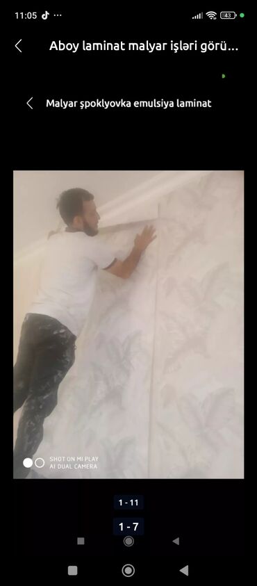 Malyar işləri: Malyar spoklyovka ustası cəld ve gözel şekilde iş görürük 2 -da lalafo.az — 8 Malyar işləri: Malyar spoklyovka ustası cəld ve gözel şekilde iş görürük 2 — 8