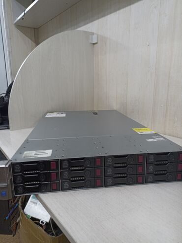 корпуса для серверов azza: Сервер HP DL380 3.5" Gen9, 2698v4 2шт, 128G Процессор 2698v4 2шт