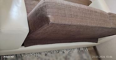 sofa: Прямой диван, Б/у — 3