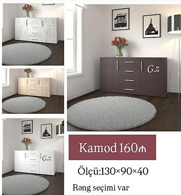 Komodlar: Kamod – 160₼ Ölçü: 130 × 90 × 40 sm Rəng seçimi var. - Müasir — 1