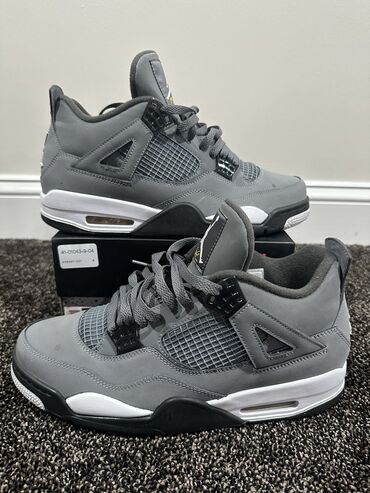 air soft: Air Jordan 4 Retro Gray — стильные кроссовки с культовым дизайном и