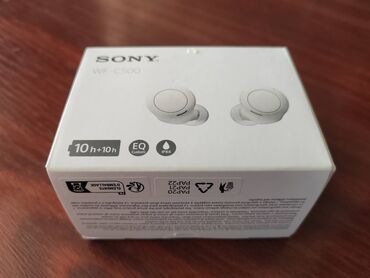 mini kamera cena: Sony bežične bubice WF-C500, bele boje, potpuno nove nekorišćene