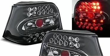 Car Lighting & Signaling: KRISTALNA LED CRNA STOP SVETLA VW GOLF 4 IV | Kristalna crna led — 2