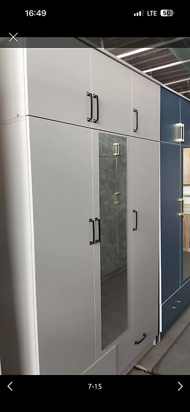 Мебель: Шифоньер, шкаф для одежды, Новый, Прямой, ЛДСП — 5