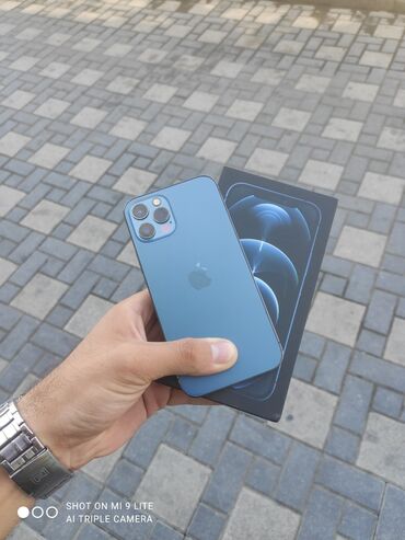 Apple iPhone: IPhone 12 Pro, 256 GB, Göy, Face ID