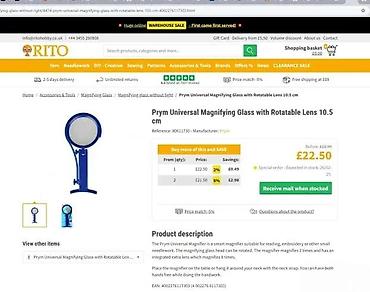 air nije: Univerzalna lupa INOX sa integrisanom sočivom - Lupa prečnika 11,5 cm — 7