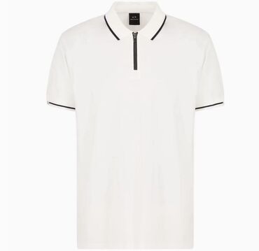 Рубашки: Мужское поло, Armani Exchange, 2XL (EU 44), цвет - Белый