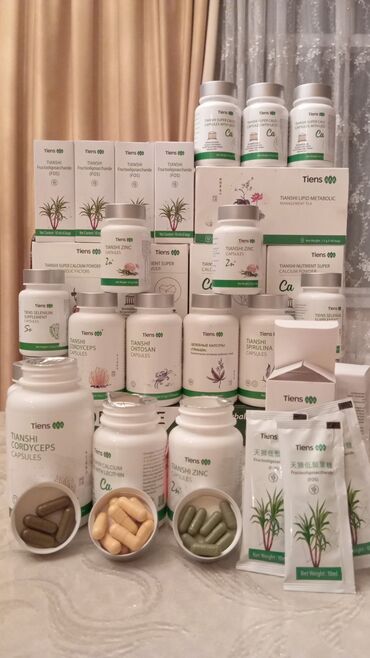 Toy paltarları və aksesuarları: Tiens sağlamlıq məhsulları dəsti Məhsullar: - Tianshi Zinc Capsules